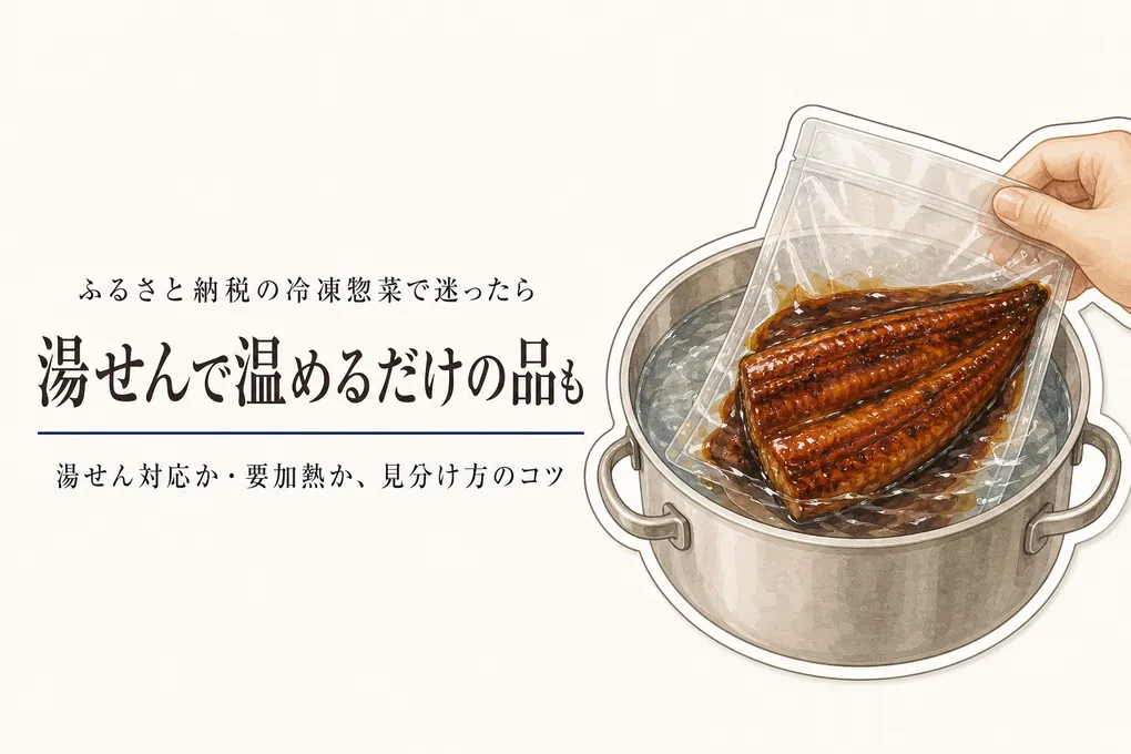 ふるさと納税の冷凍惣菜を作り置きにする選び方｜帰宅後に温めるだけの返礼品を見分ける