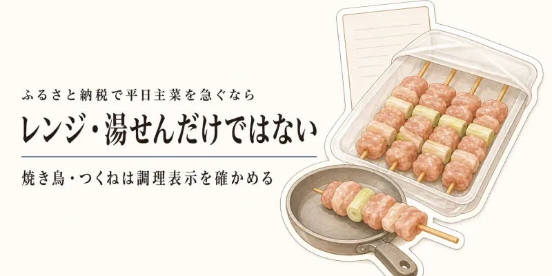 ふるさと納税の冷凍焼き鳥・つくねランキング｜レビュー数順でレンジ・湯せん対応を確認