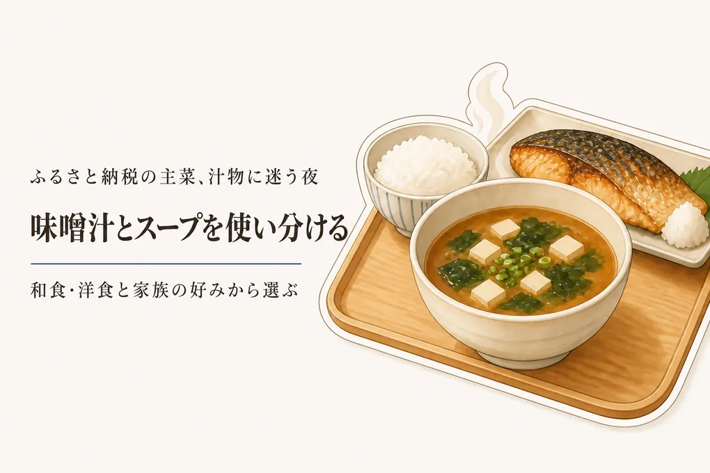 ふるさと納税のフリーズドライ味噌汁は主菜で選ぶ｜家族の好みと即席スープの使い分け