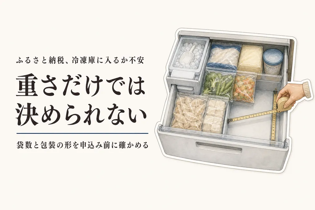 ふるさと納税の肉・魚は冷凍庫に何kg入る？小分け・包装単位の選び方