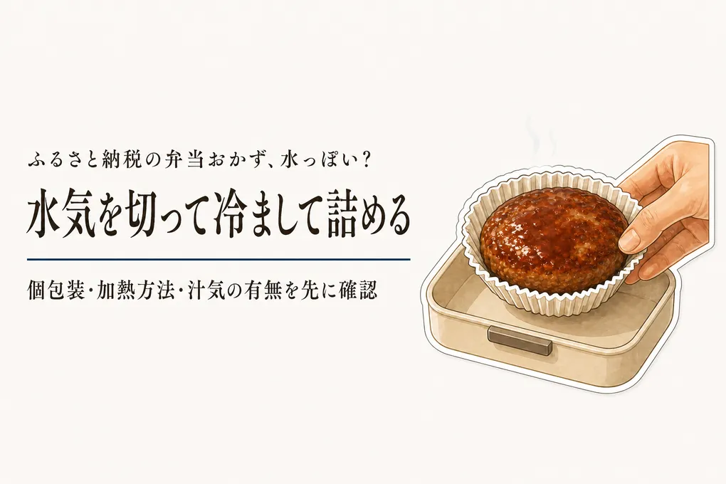 ふるさと納税の弁当おかずを5日分冷凍するには？水っぽくなりにくさと食感で選ぶ返礼品